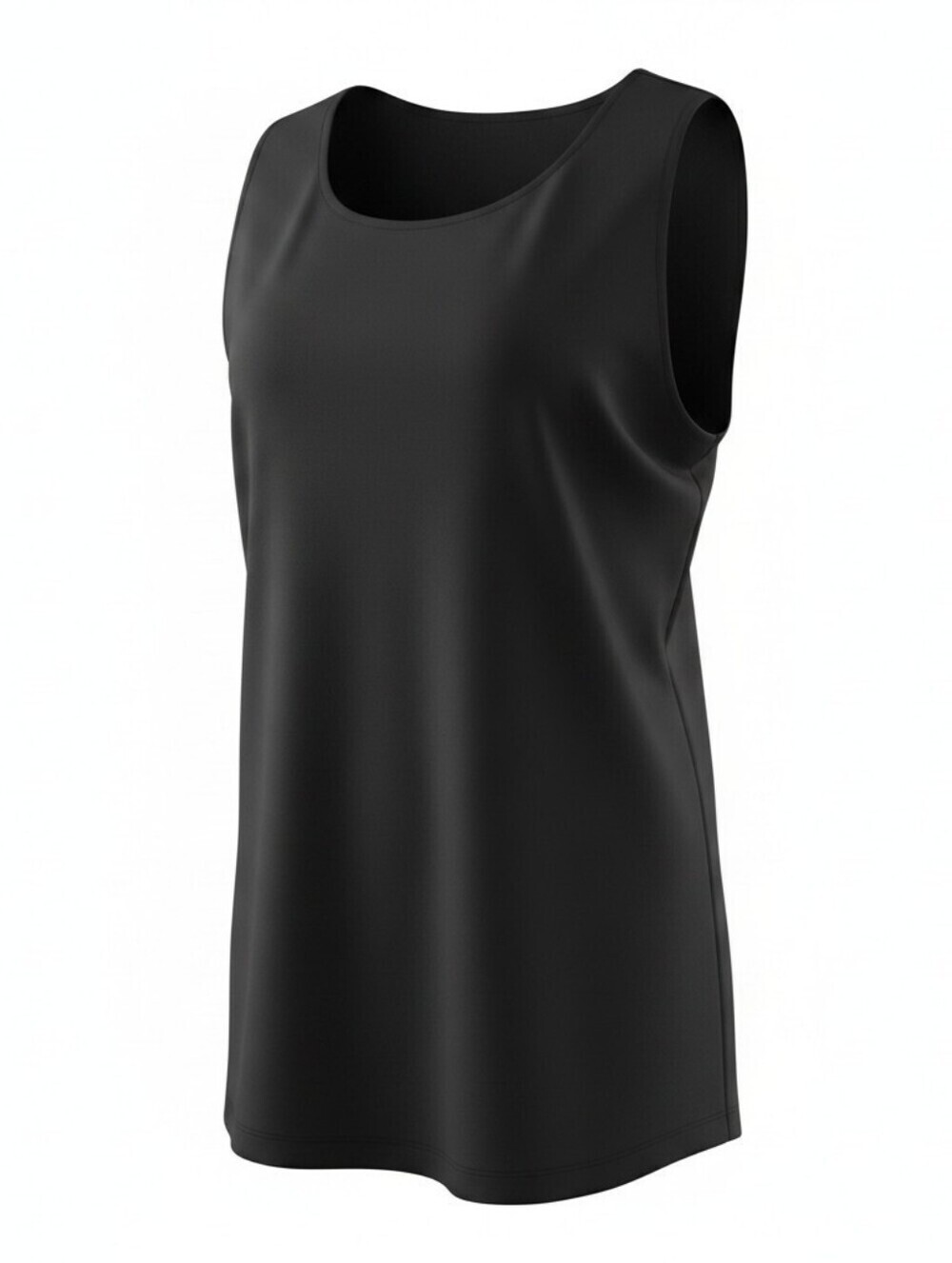 In the Style Black Pullover Top NWT Women’s 22 UK 26 Sleeveless Stretch Blouse - Picture 9 of 10